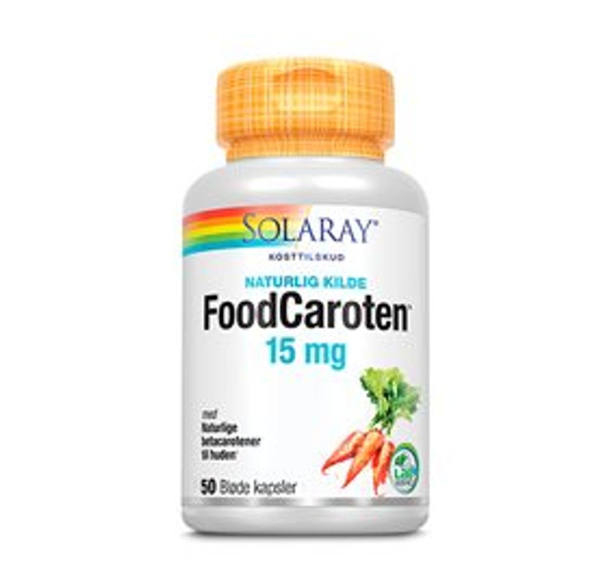 Solaray Food Caroten &bull; 50 kap.