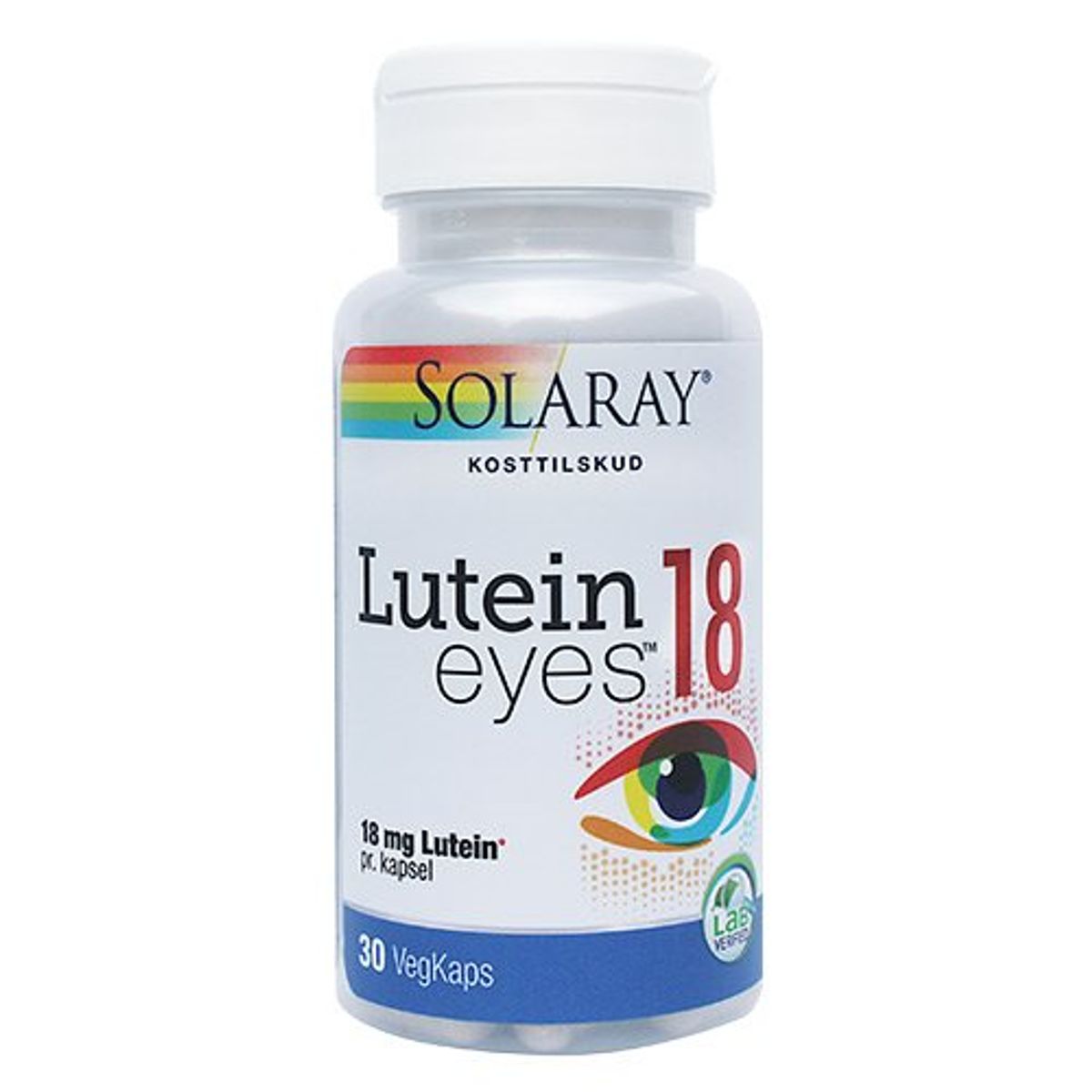 Solaray Lutein EYES 18 mg - 30 kapsler