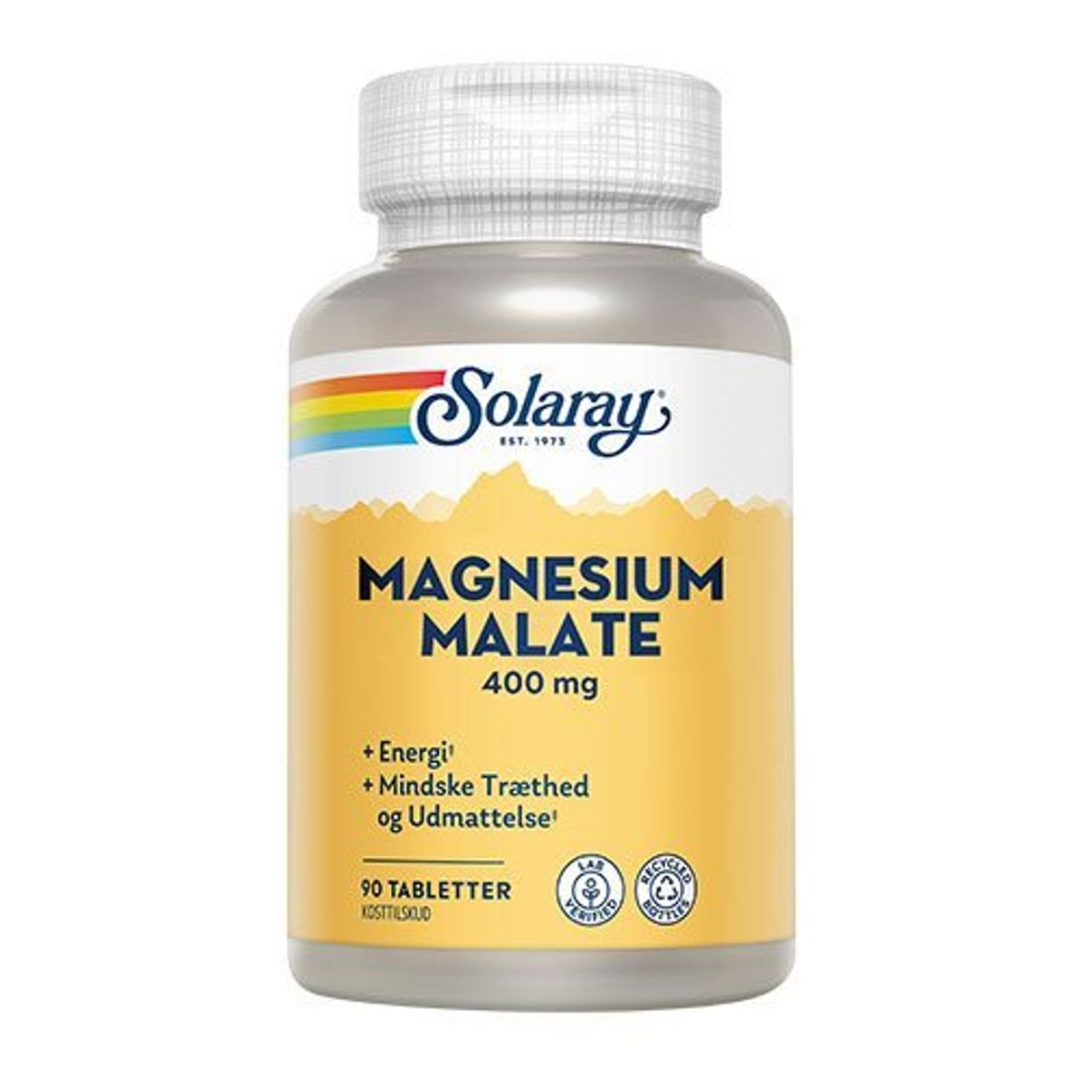 Solaray Magnesium Malate, 90tab