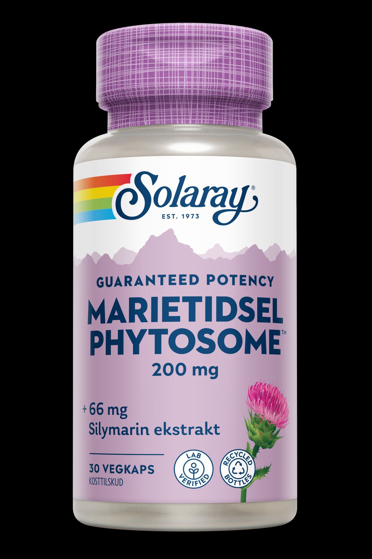 Solaray Marietidsel Phytosome - 30 kapsler