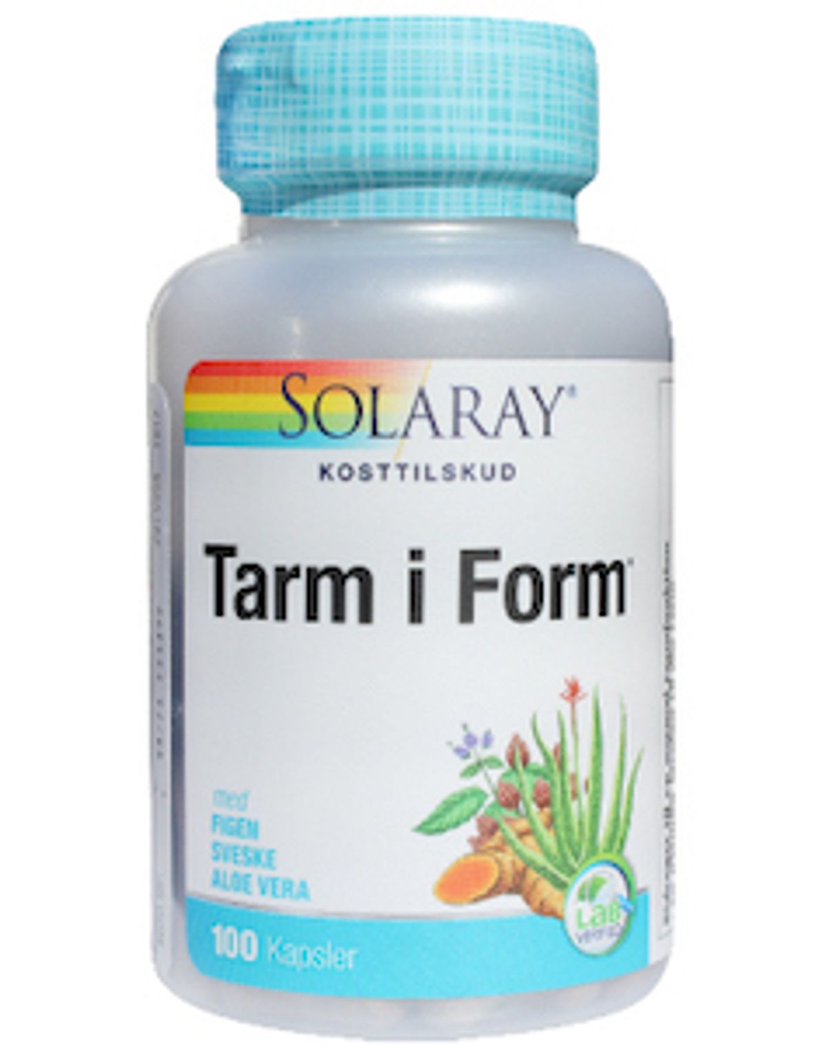 Solaray Tarm i Form &bull; 100 kaps.