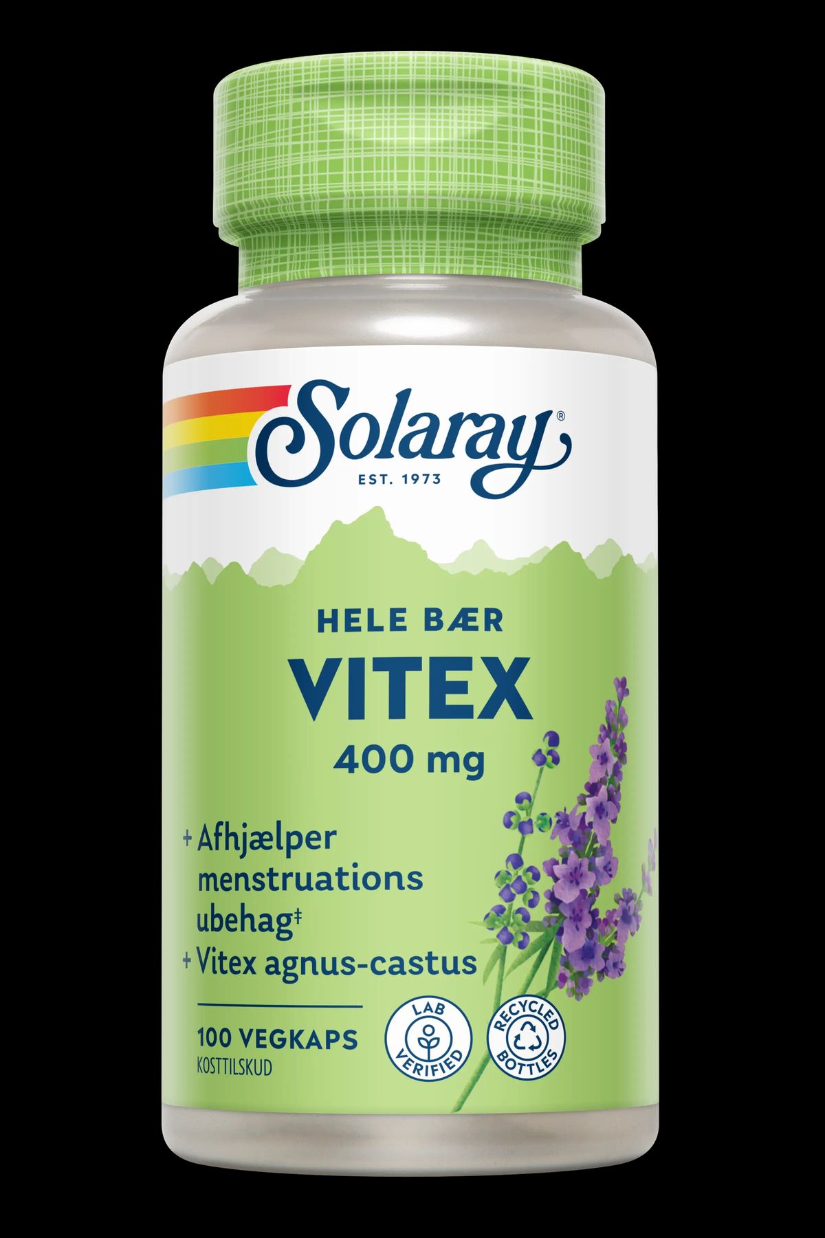 Solaray Vitex Agnus Castus. 100 Tabletter