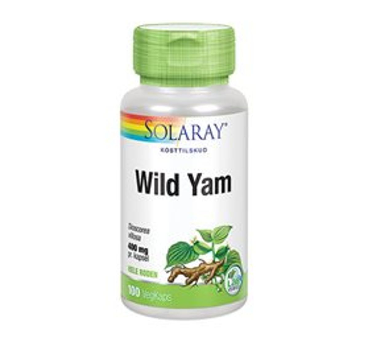 Solaray Wild Yam Root 400 mg &bull; 100 kap.