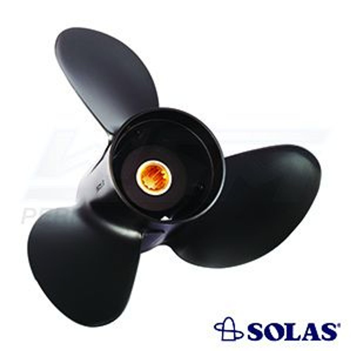 SOLAS prop. m / hub j / e alum 40-140hp (13.25x17) 3 bl. lg. sag - 241113317