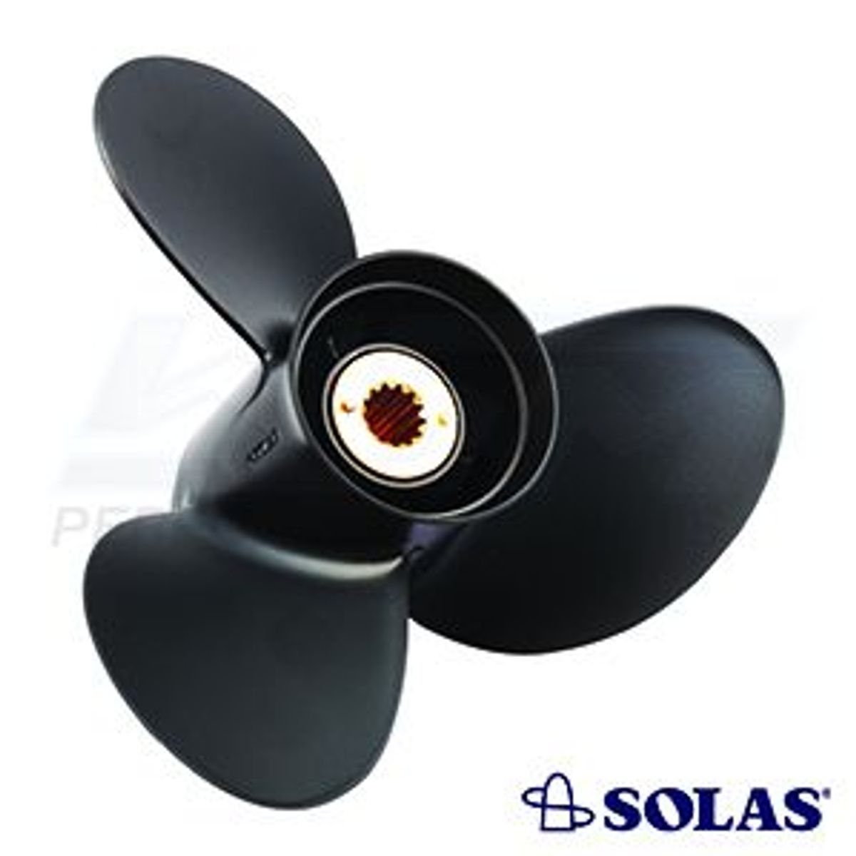 SOLAS prop. m / nav merc alum 25-70hp (12.1x9) 3 klinge - 131112109