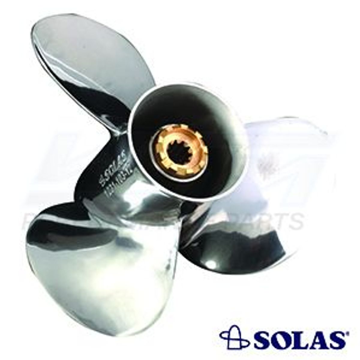 SOLAS prop. m / nav merc ss saturn 9.9-25hp (10 1 / 8x13) 3 bl. - 123110113