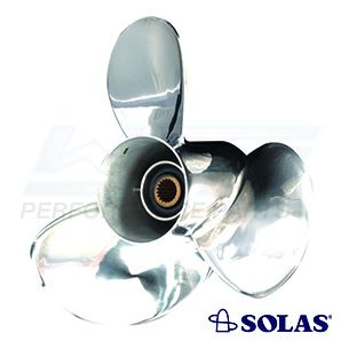 solas prop.w / hub m / c bravo-ii ss titan (18.75x17) l hånd - 164218817