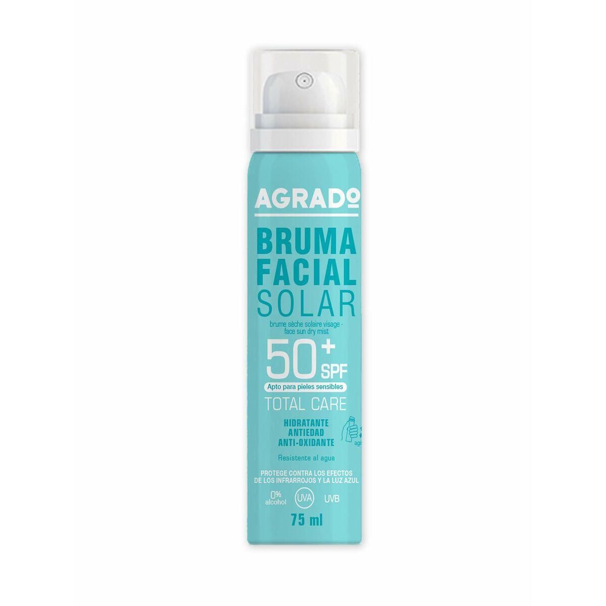 Solbeskyttelse - spray Agrado Spf 50 (75 ml)