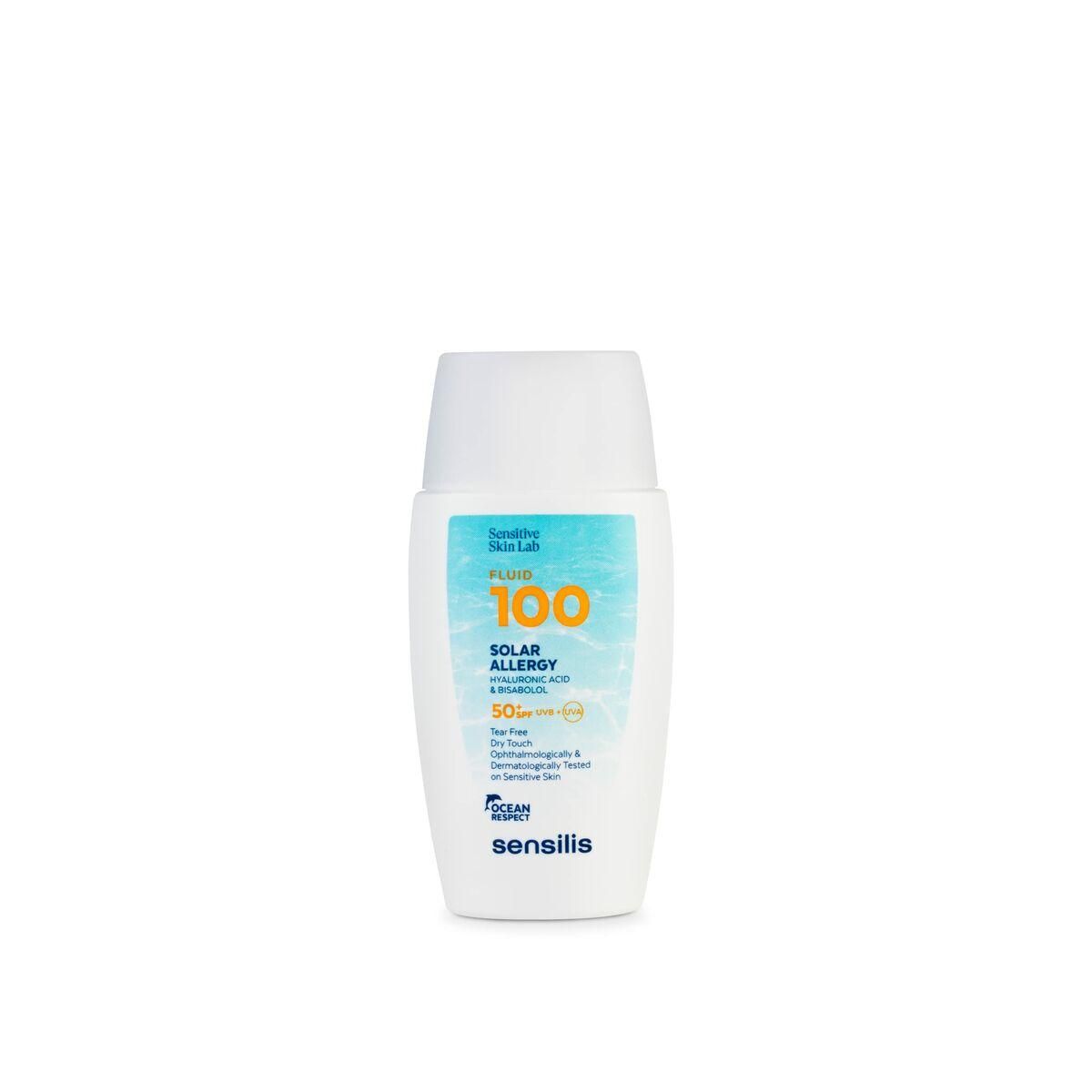 Solbeskyttelsee - lotion Sensilis Solar Allergy Allergisk hud SPF 50+ 40 ml