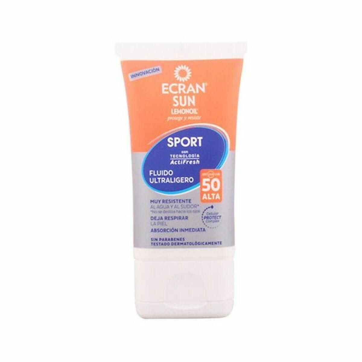 Solbeskyttelsee - lotion Sport Ecran Ecran Sunnique Sport SPF 50 (40 ml) Spf 50 40 ml