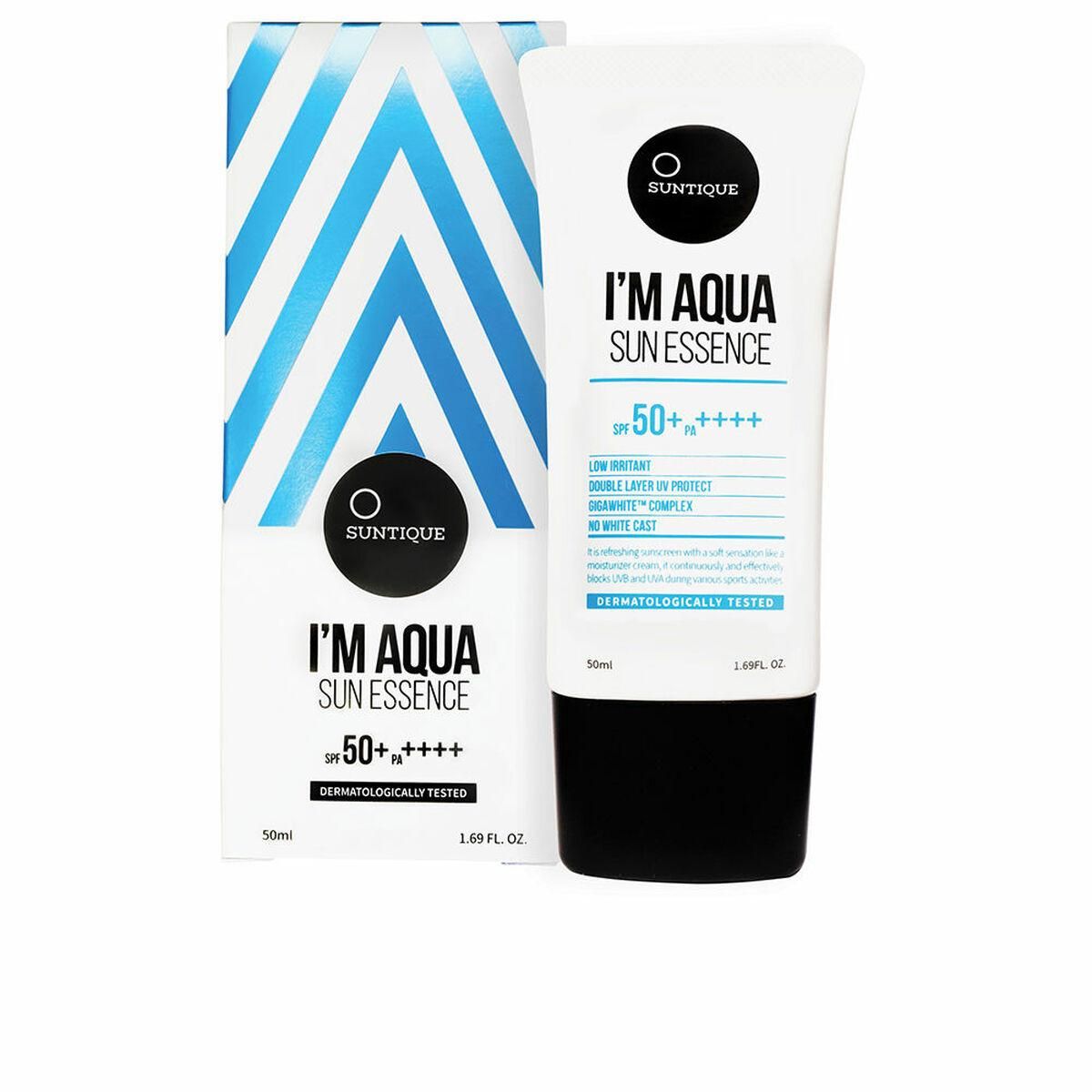 Solbeskyttelsesgel Suntique I'M Aqua SPF 50+ 50 ml