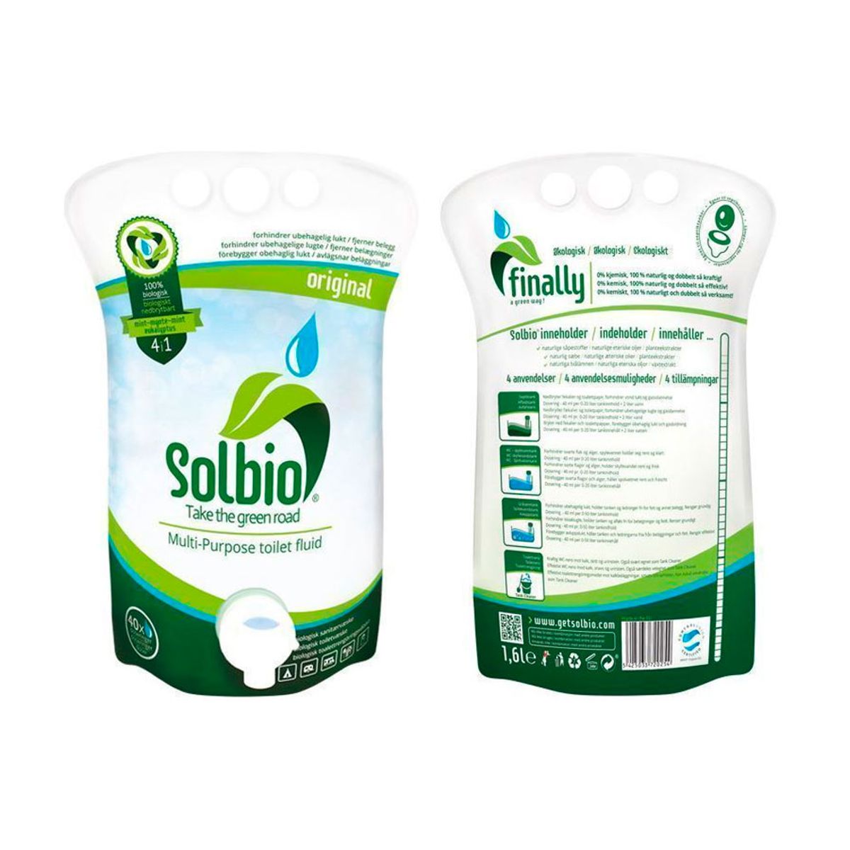 Solbio Toilet Fluid - Bionedbrydeligt