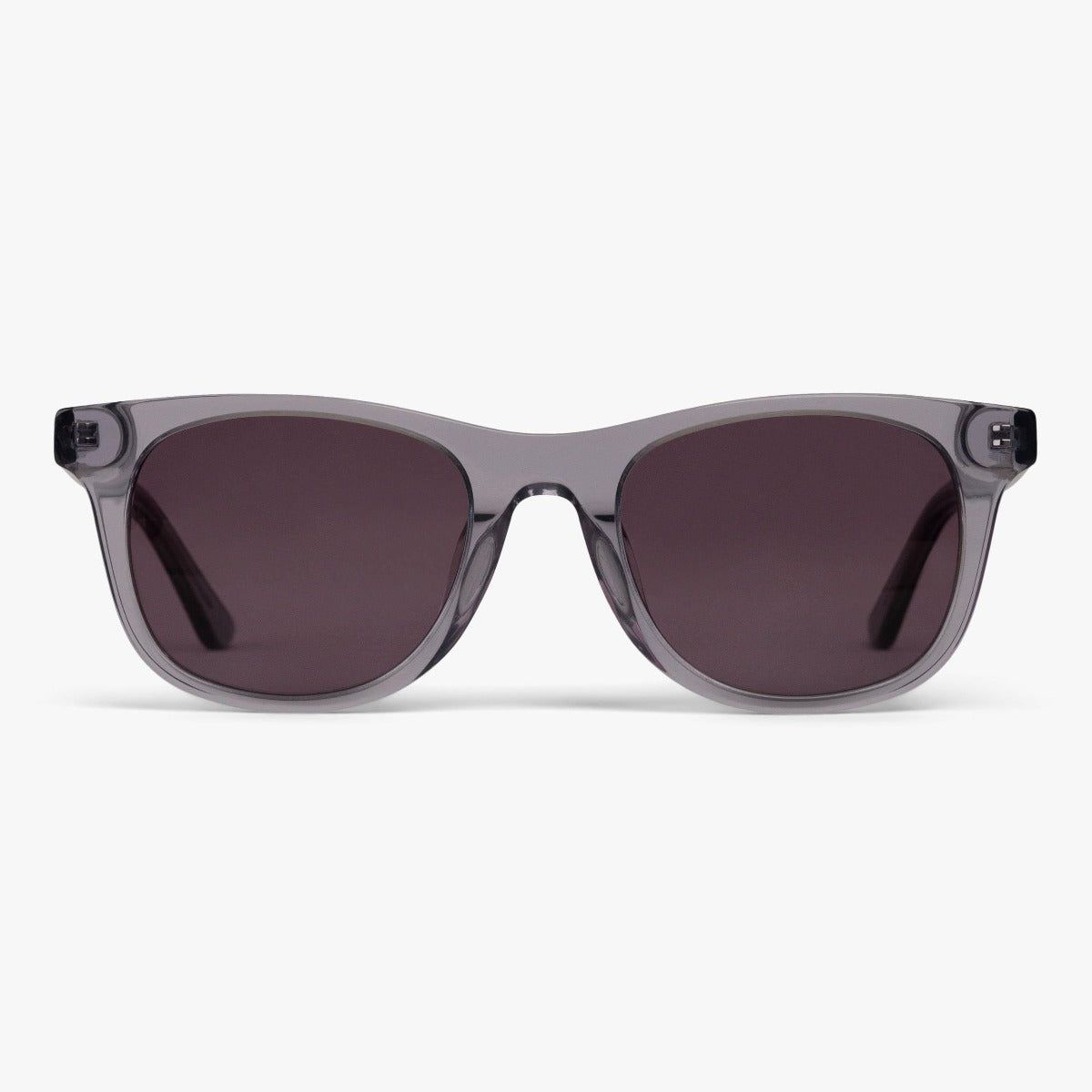 Solbriller +0 -Men's Malmö Crystal Grey - Luxreaders