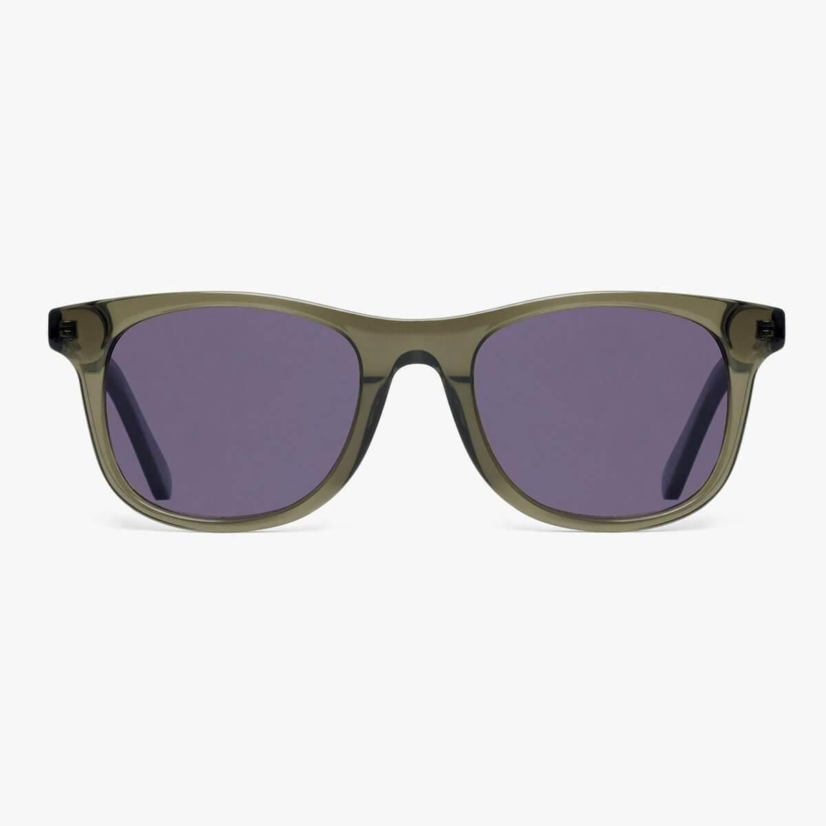 Solbriller +1.5 -Men's Malmö Shiny Olive - Luxreaders