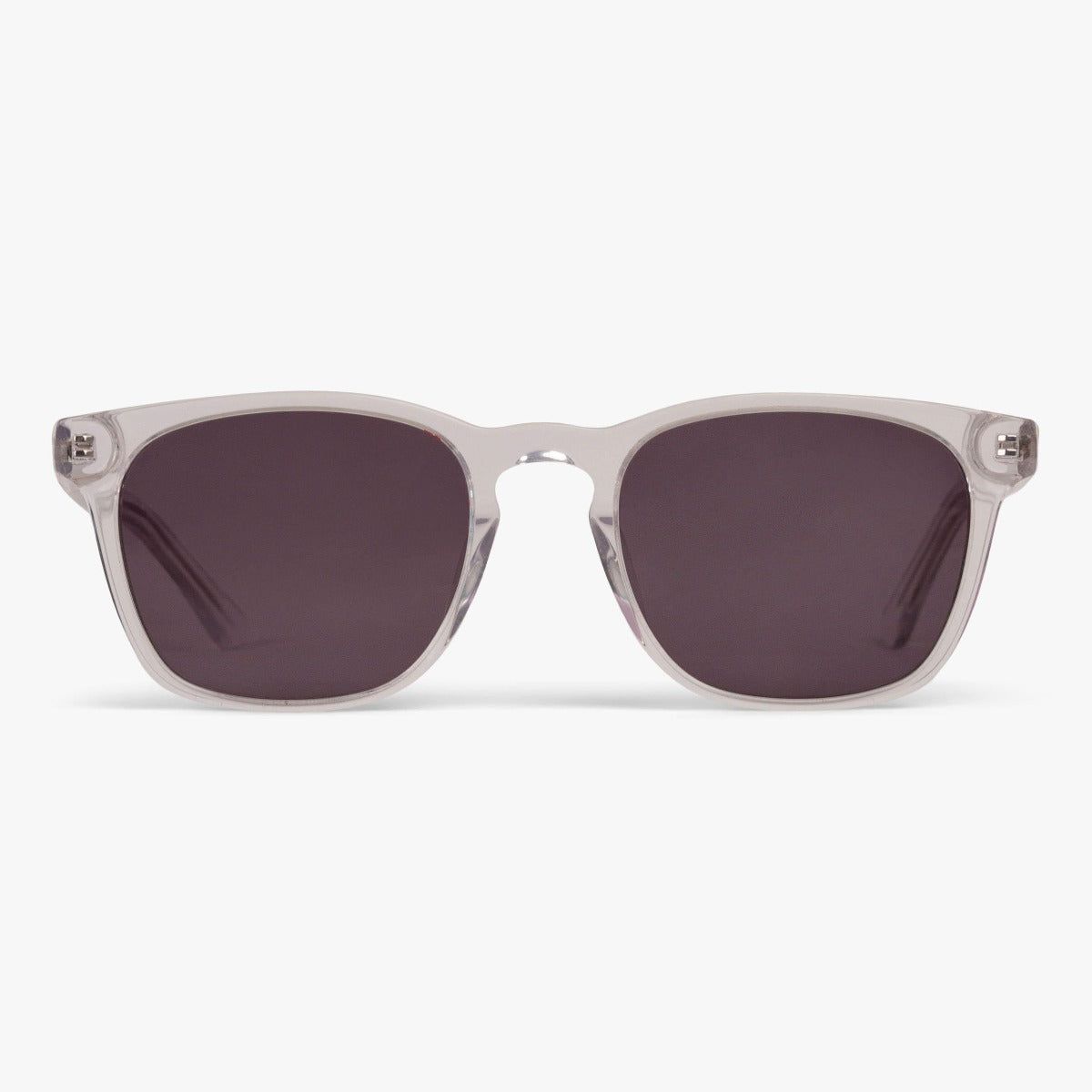 Solbriller +1 -Women's Bornholm Crystal White - Luxreaders