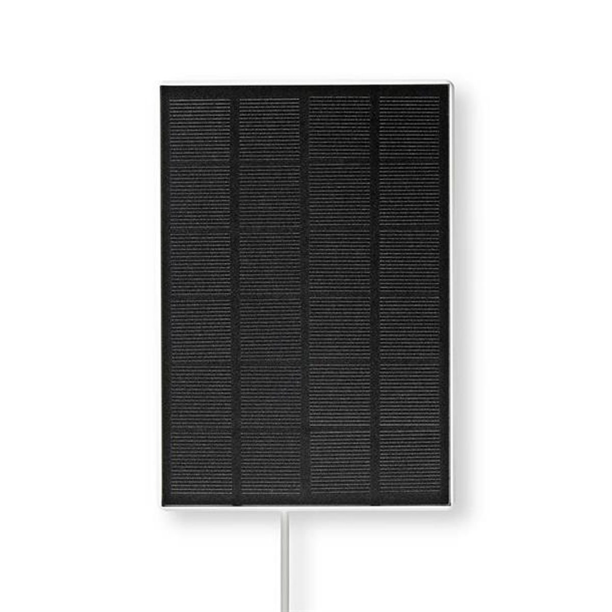 Solcellepanel opladningstilbehør, til Nedis overvågningskameraet WIFICBO30WT 5.3 V DC - Micro USB - Smart-home > Sikkerhed > Tilbehør sikkerhed - Nedis - Spotshop