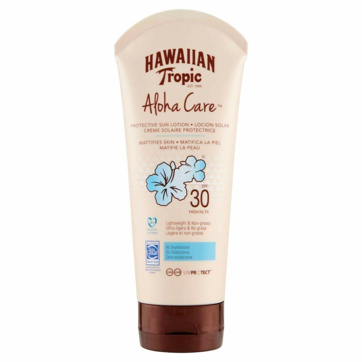 Solcreme Hawaiian Tropic Aloha Care SPF 30 Mattende finish (180 ml)