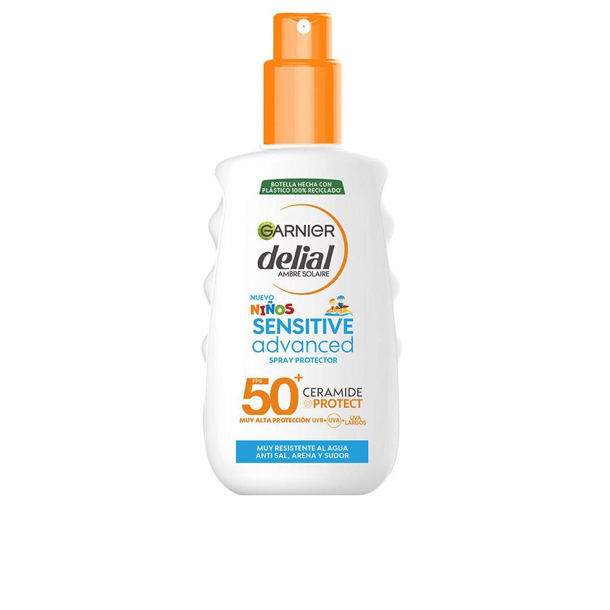 Solcreme spray til børn Garnier Sensitive Advanced Spf 50 (150 ml)