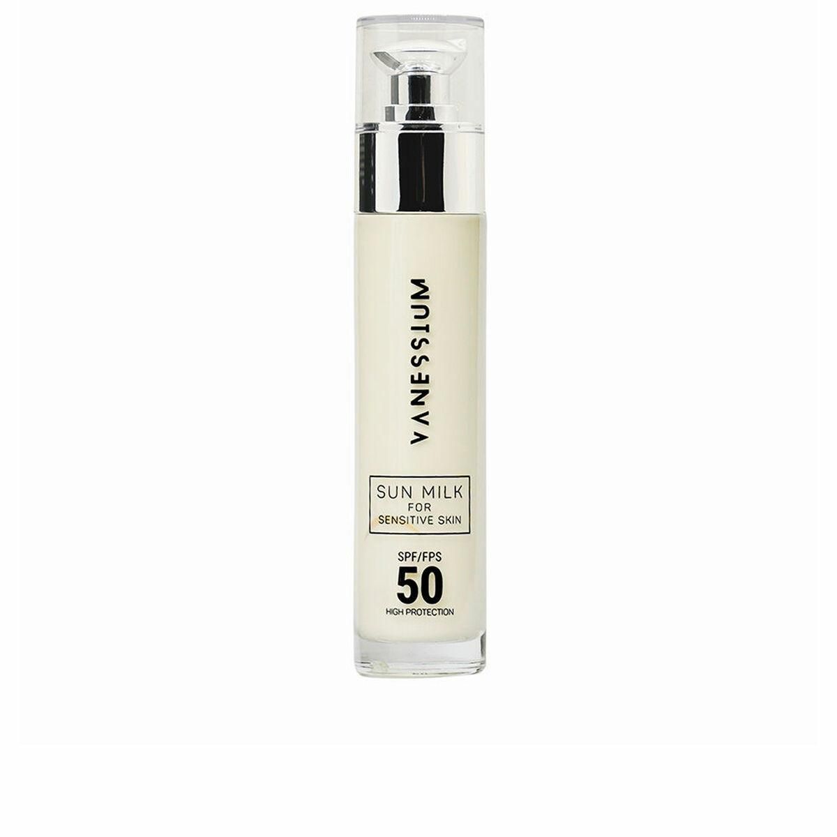 Solcreme til ansigtet Vanessium Sun Milk SPF 50+ 50 ml