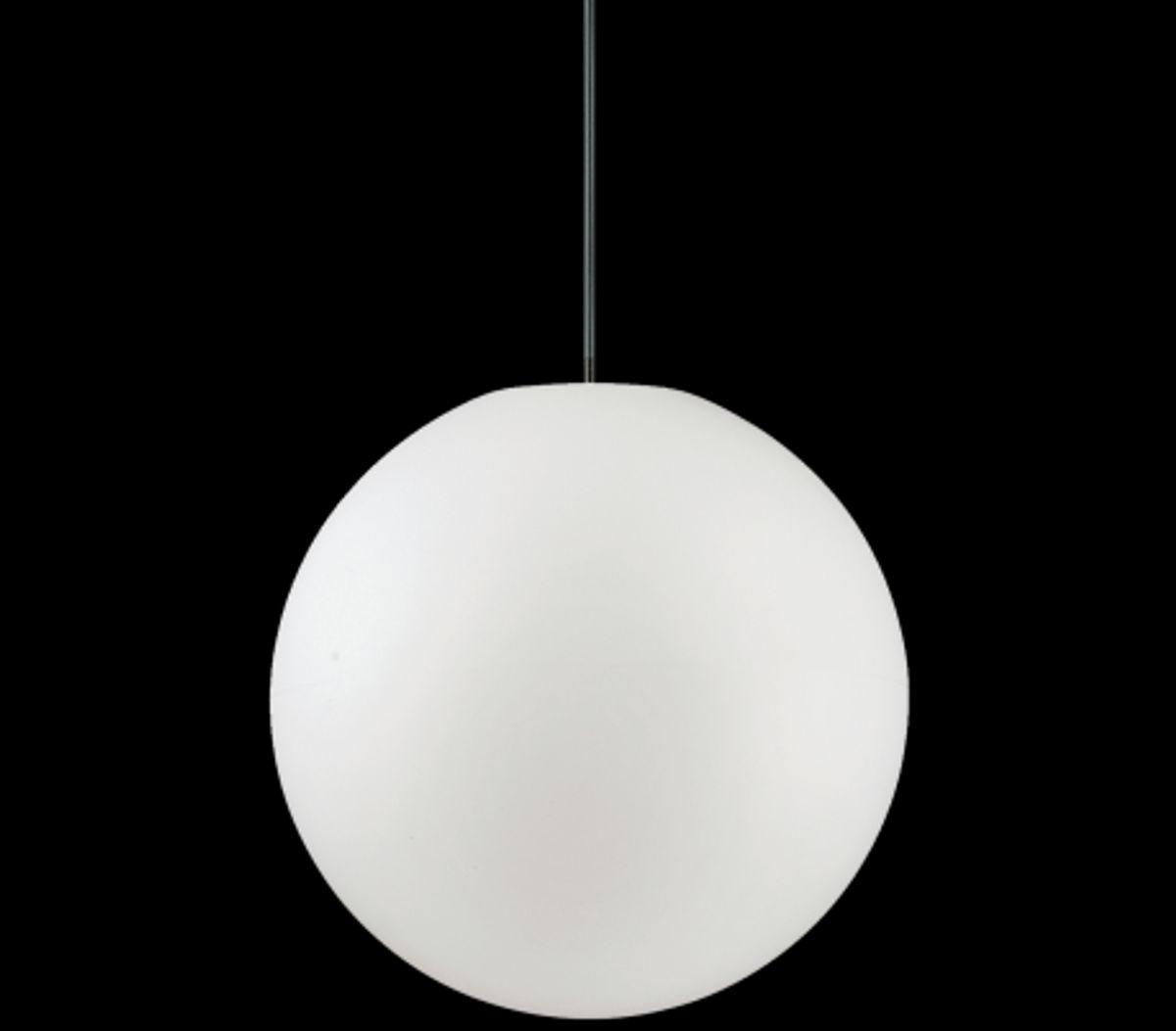 SOLE Loftlampe i kunststof Ø40 cm 1 x E27 - Hvid