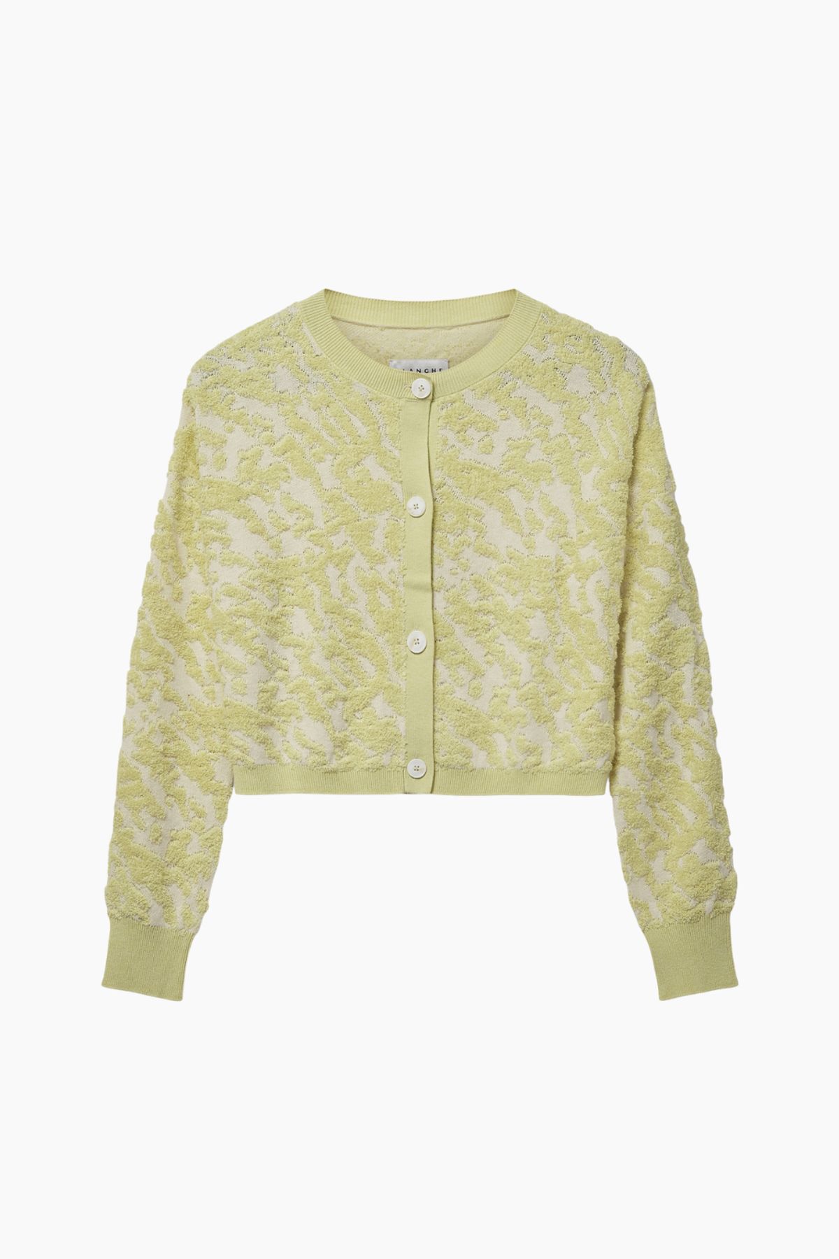 Soleil-BL Cardigan - Yellow Tender - Blanche - Gul XS