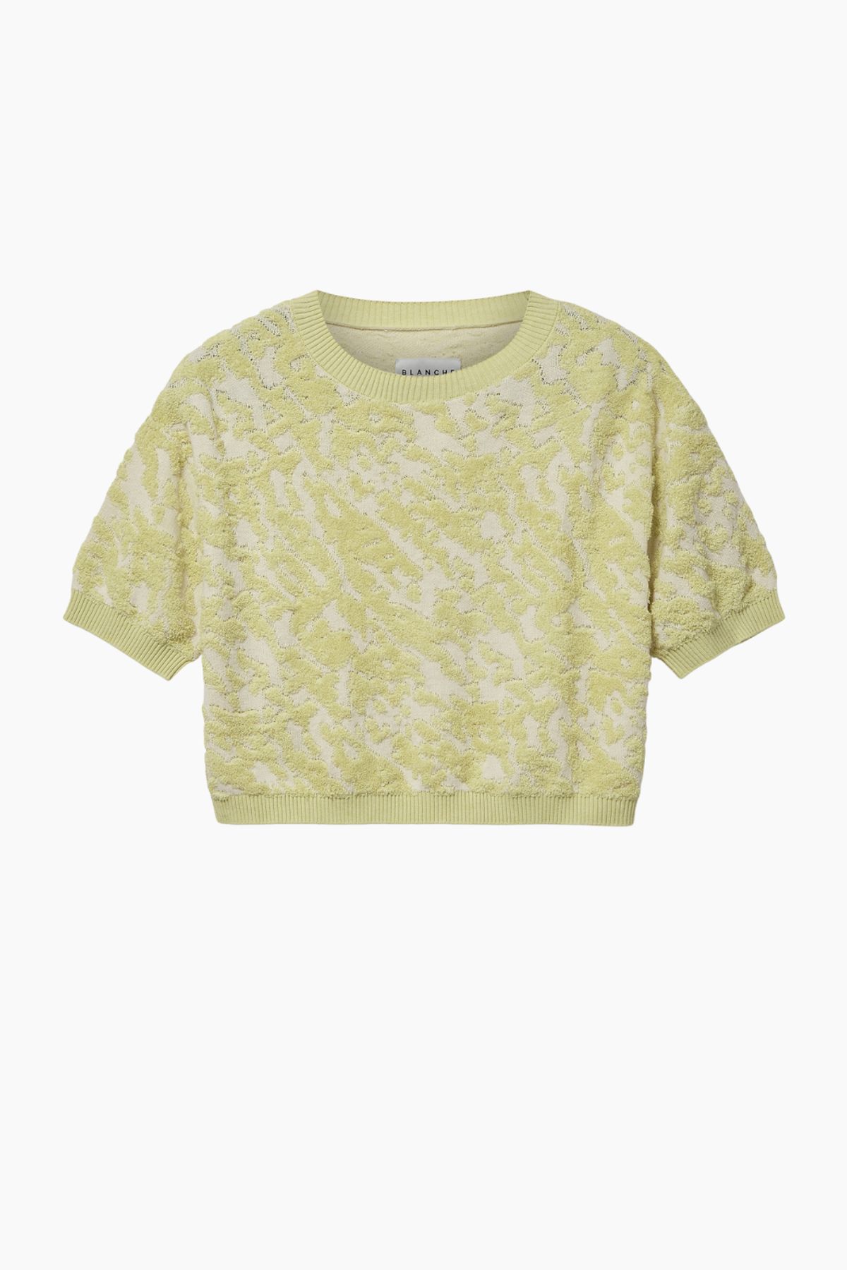 Soleil-BL Top - Yellow Tender - Blanche - Gul XS