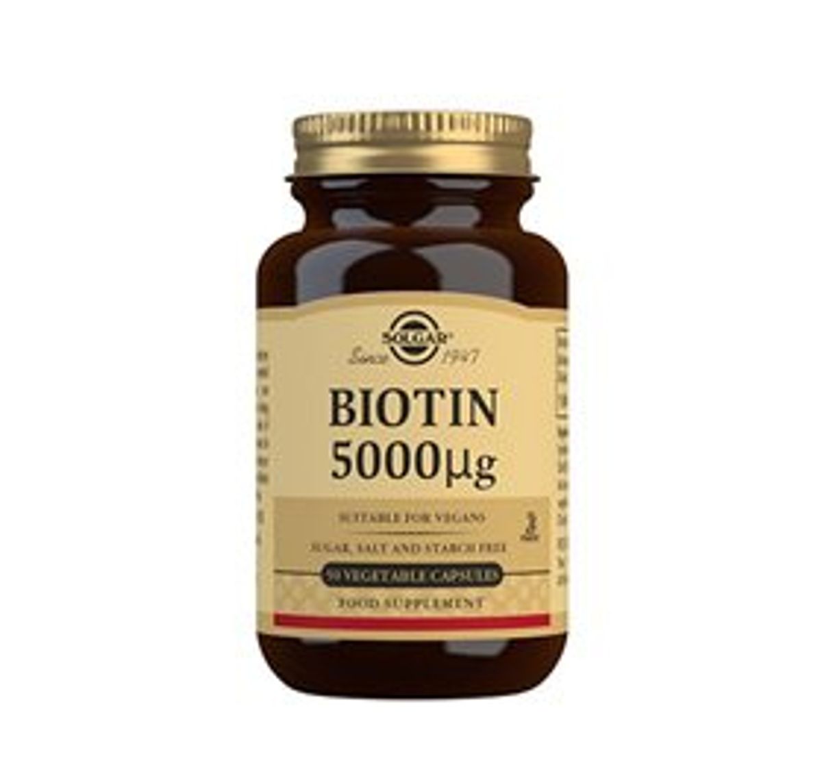 Solgar Biotin 5000ug - 50 kps.