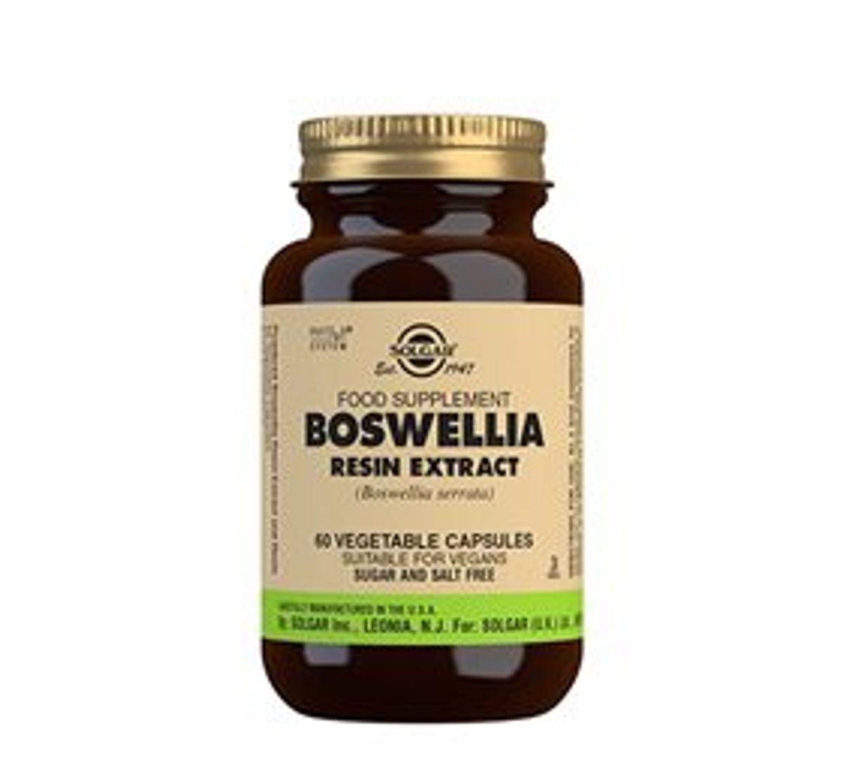 Solgar Boswellia Resin - 60 kap. DATOVARE 04/2025