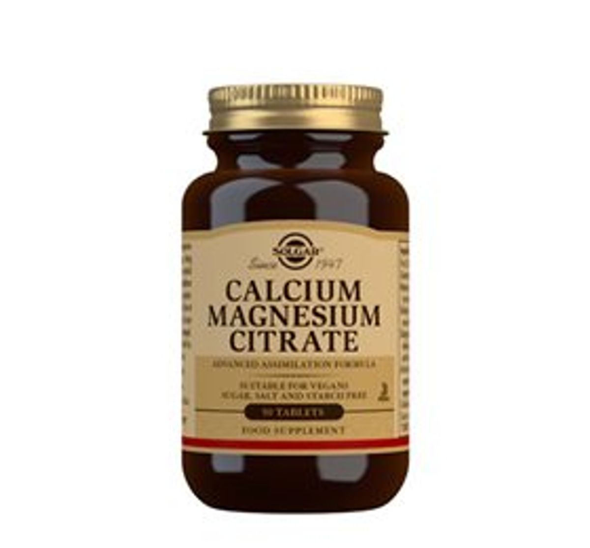 Solgar Calcium Magnesium Citrate - 50 tab.