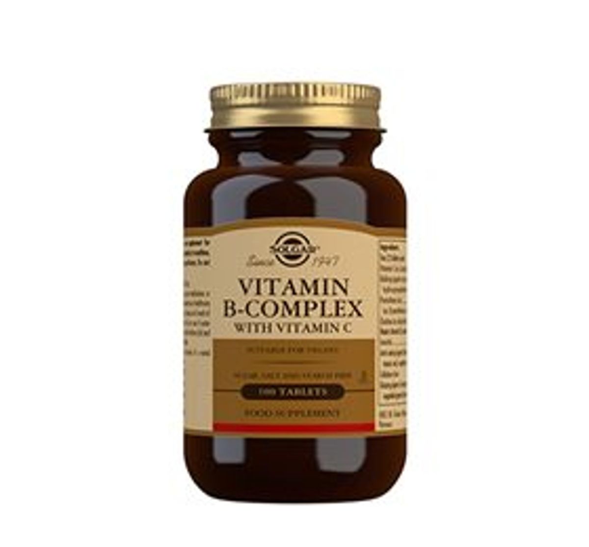 Solgar Vitamin B-Complex + C - 100 tab.