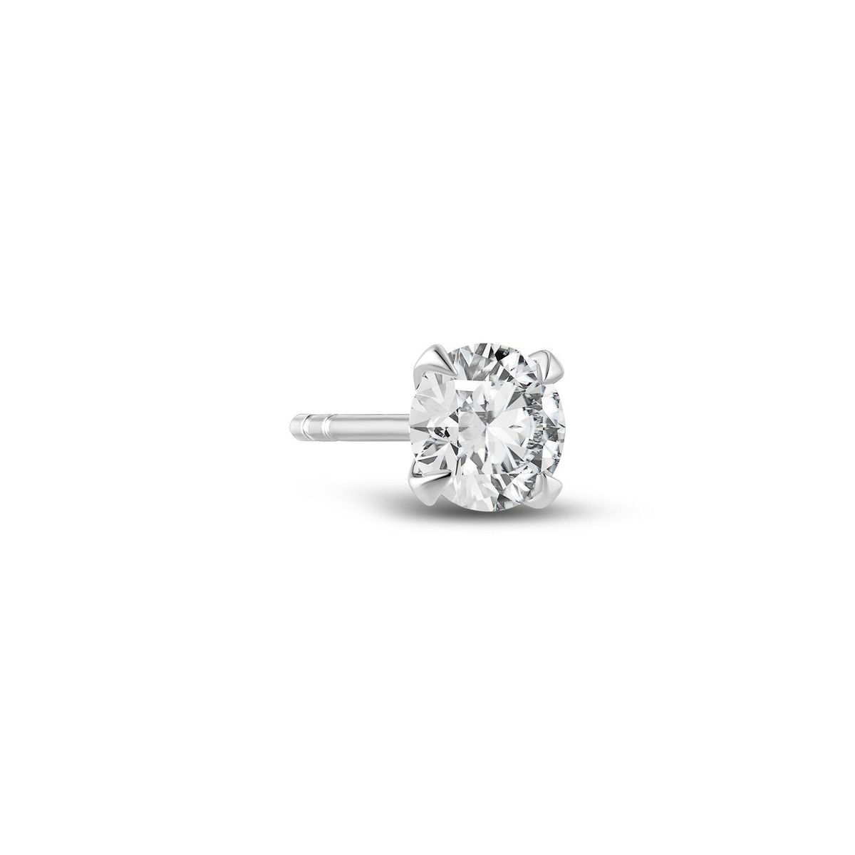 Solitaire ørering Venice Single - med lab-grown diamant