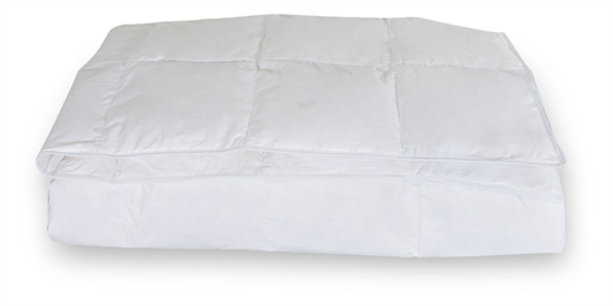 Sommerdyne dobbeltdyne med Europæiske dun - 200x220 cm - Zen sleep sval sommerdyne