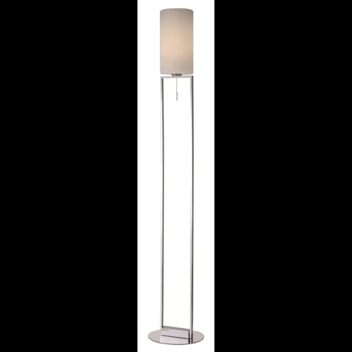 Sompex Gulvlampe Fine Krom-Hvid - Højde 160 cm