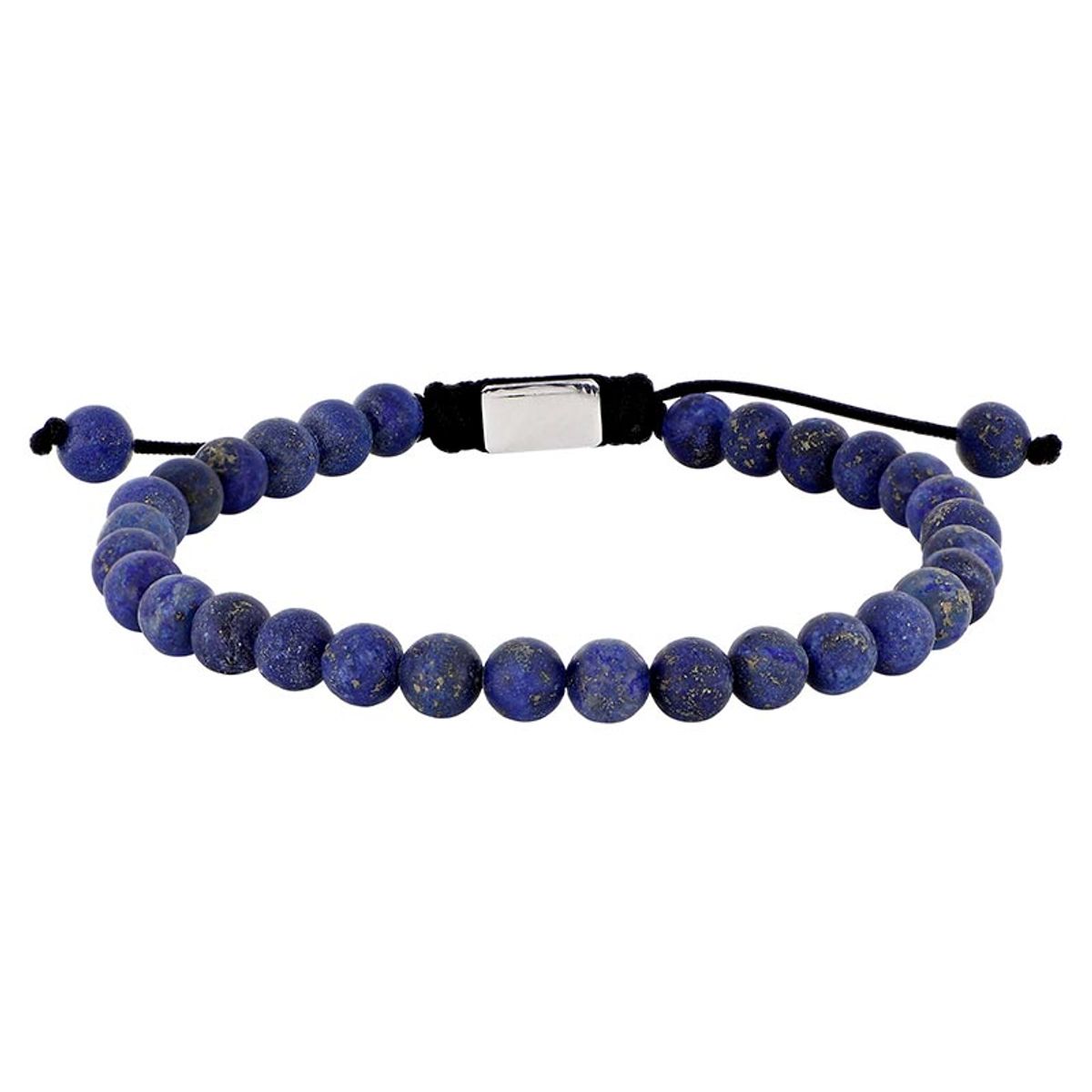 Son of Noa mat blå lapis armbånd, 19-25 cm