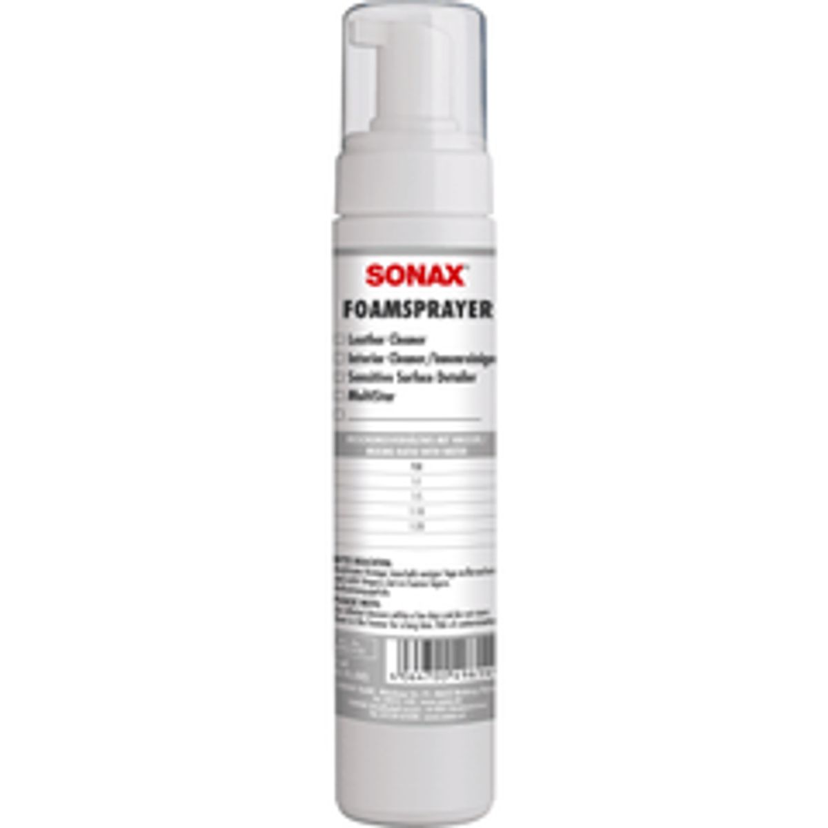 SONAX Foam Sprayer 250ml (tom) til: