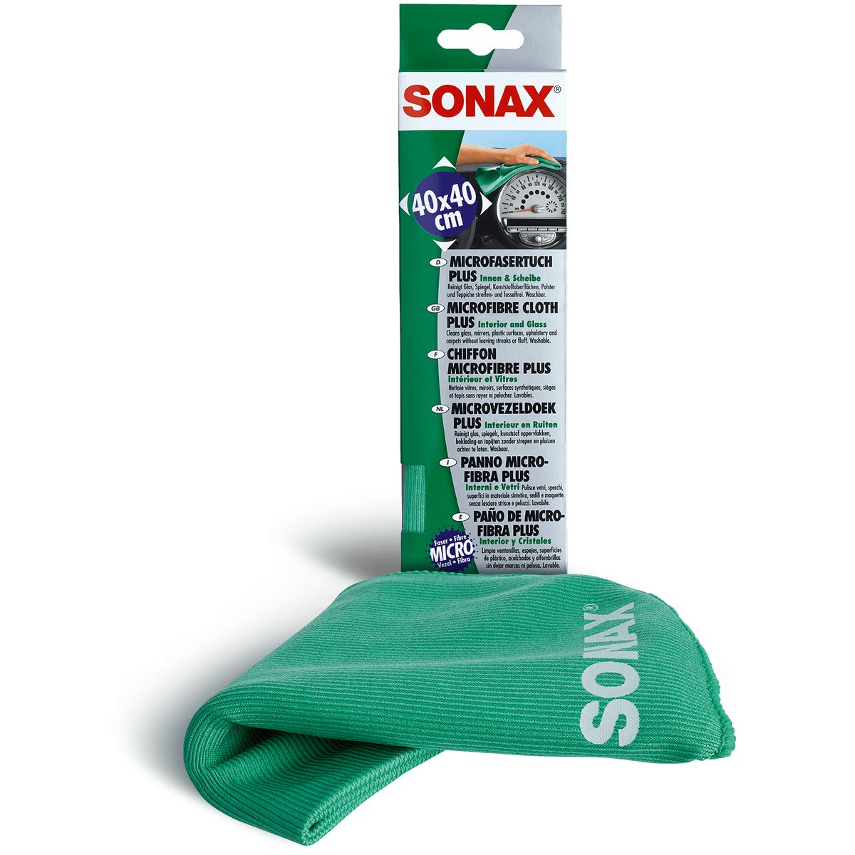 SONAX Microfiber Klud Glas