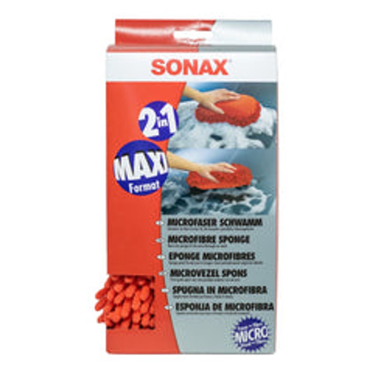 SONAX Microfiber Svamp Bilvask