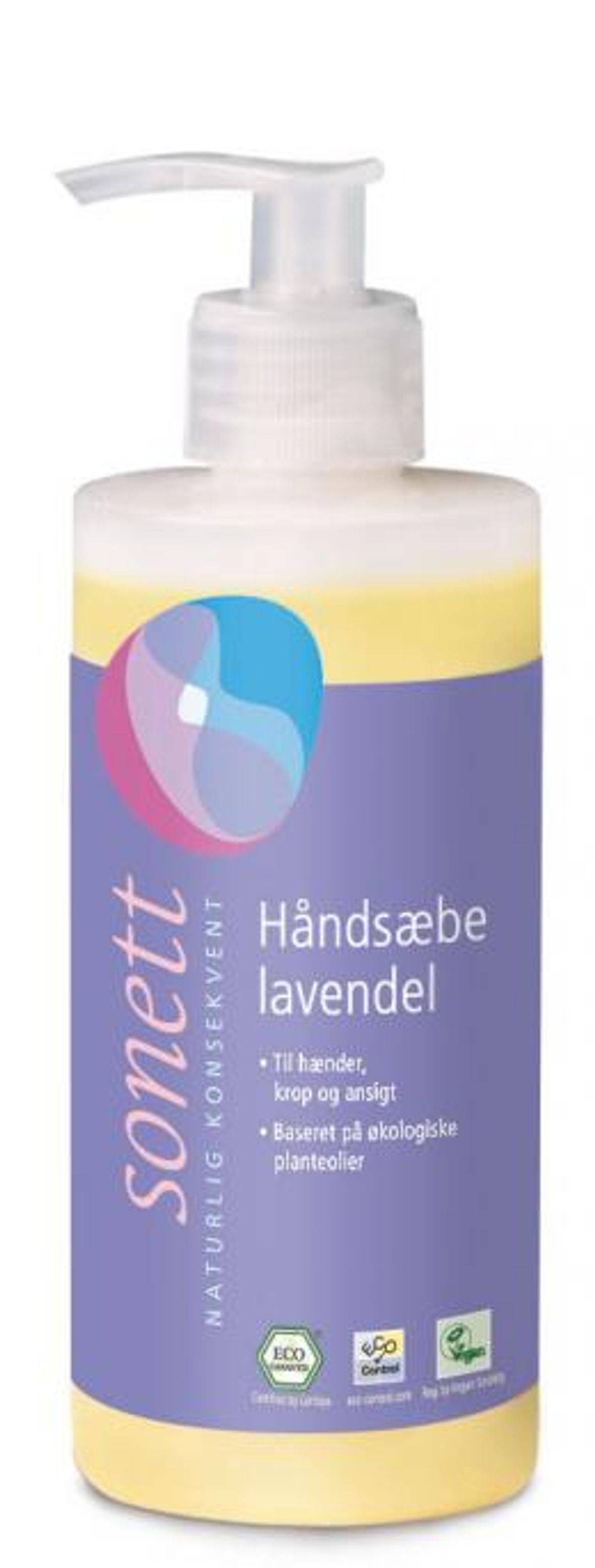 Sonett Håndsæbe lavendel - 300 ml.