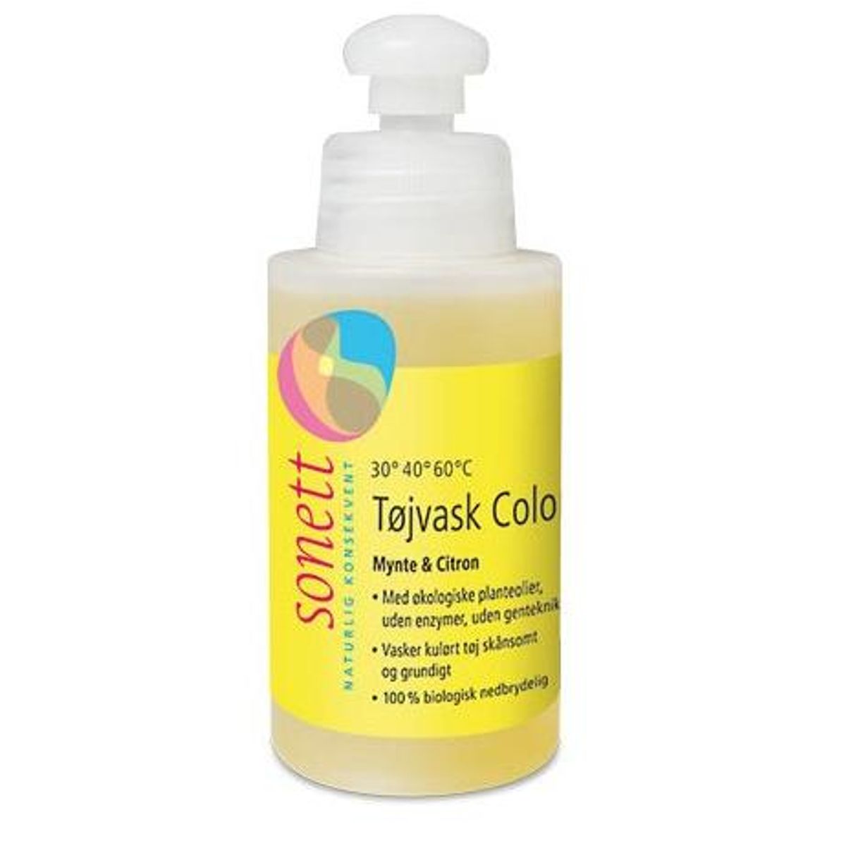 Sonett Tøjvask color mynte&citron, 120ml.