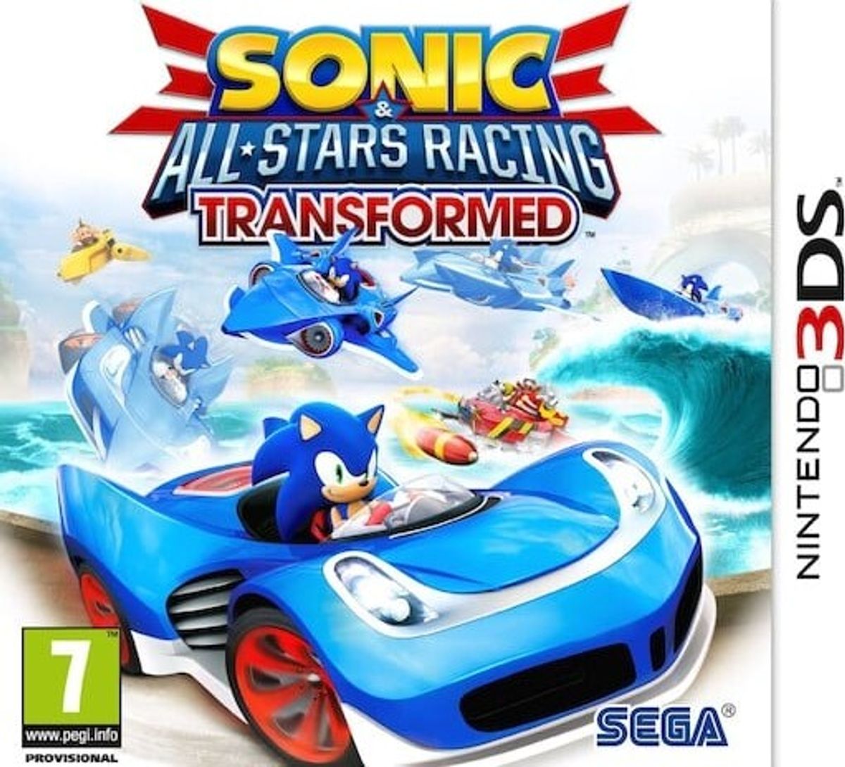 Sonic All-star Racing: Transformed Limited Edition - Nintendo 3DS