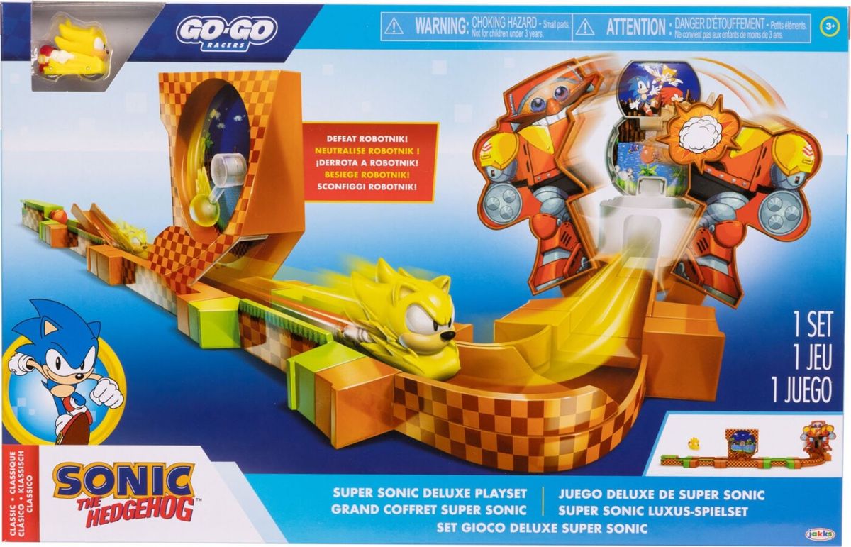 Sonic - Go Go Racers Deluxe Playset (423344)