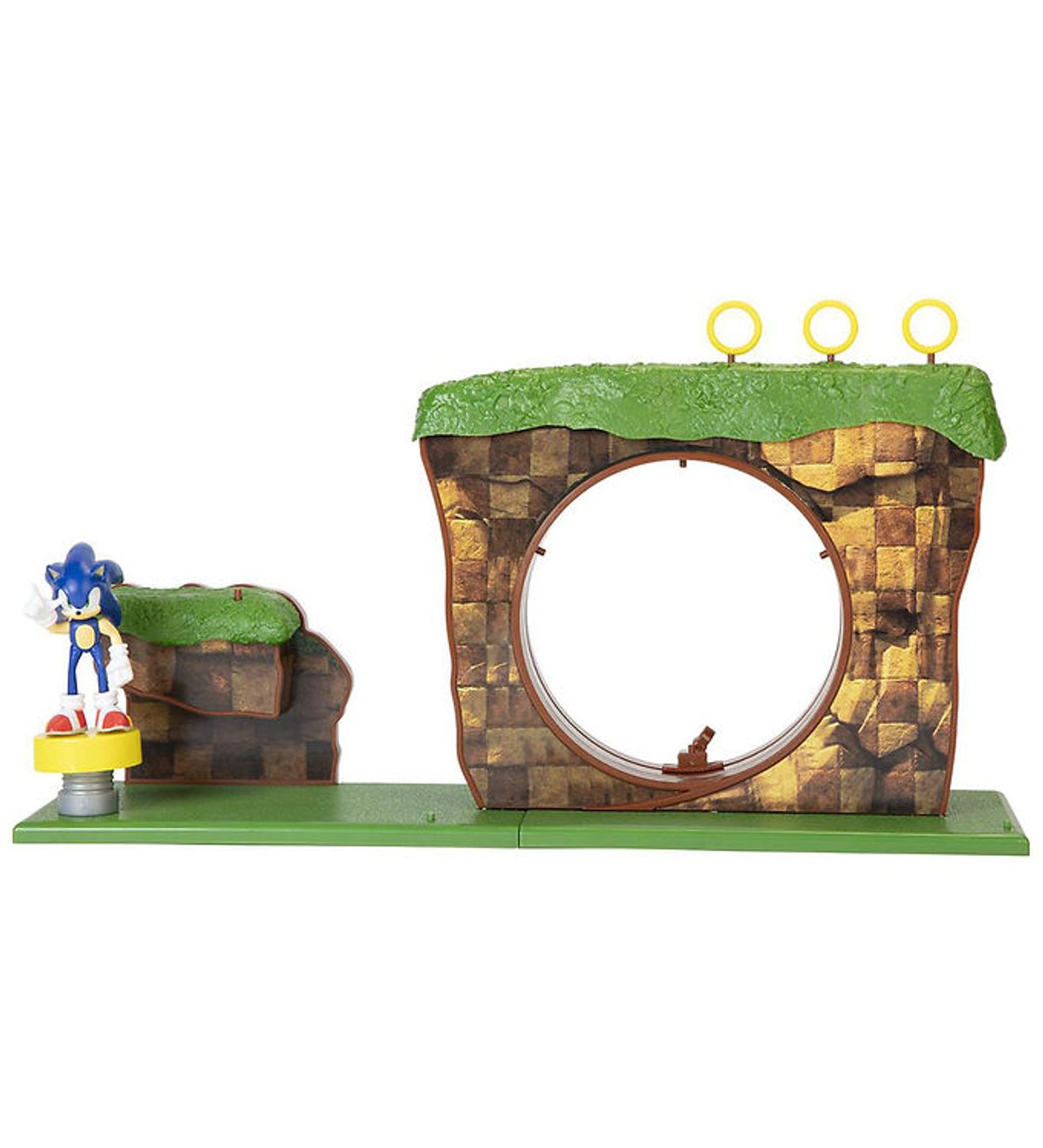 Sonic Legesæt - Green Hill Zone Playset