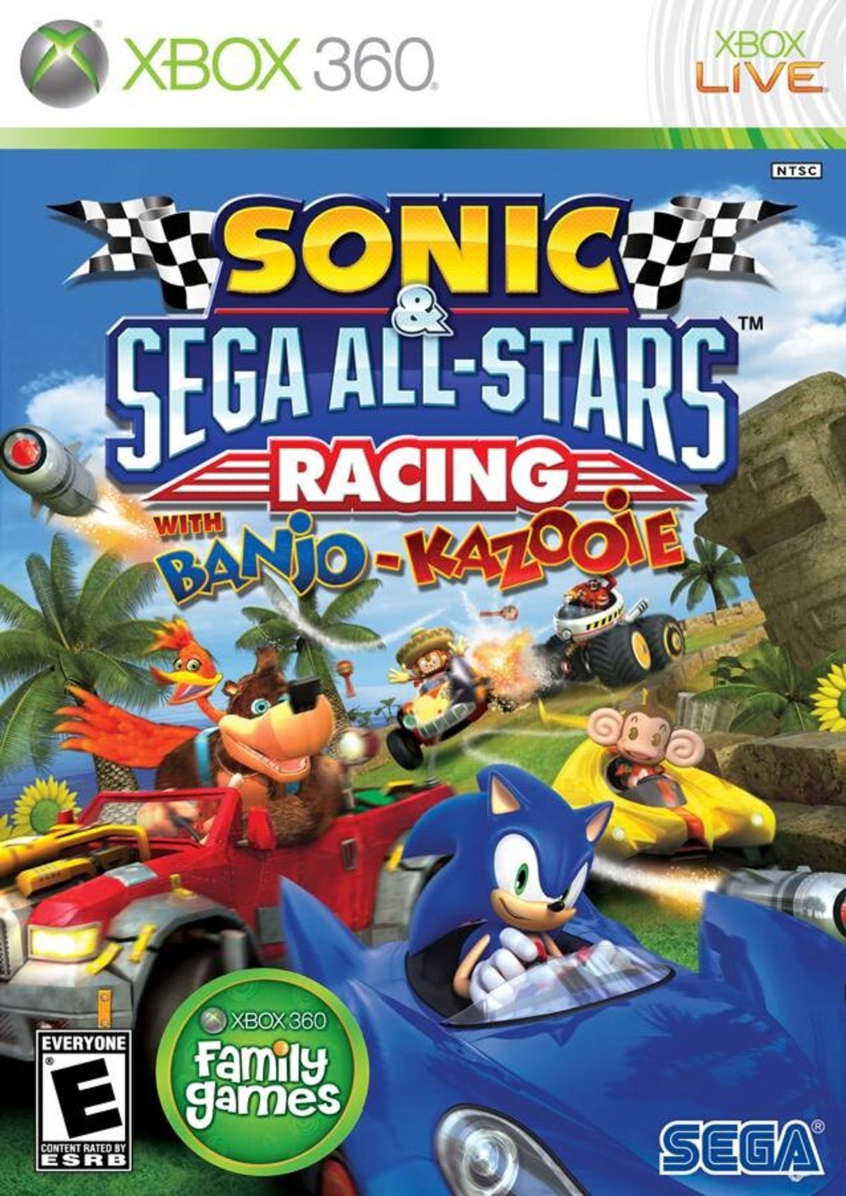 Sonic & Sega All-stars Racing With Banjo-kazooie - Import - Xbox 360