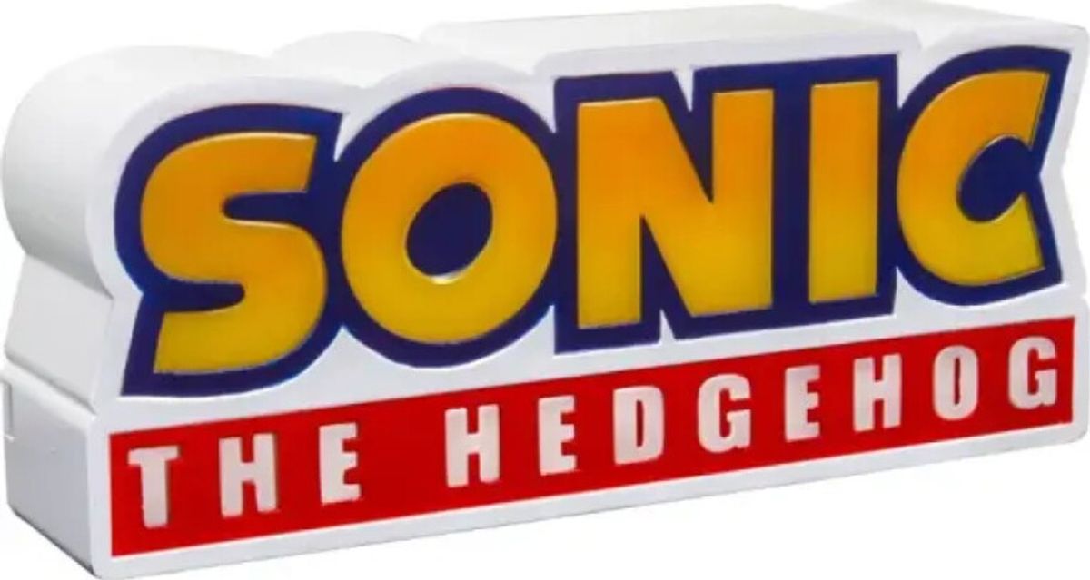 Sonic The Hedgehog Logo Light