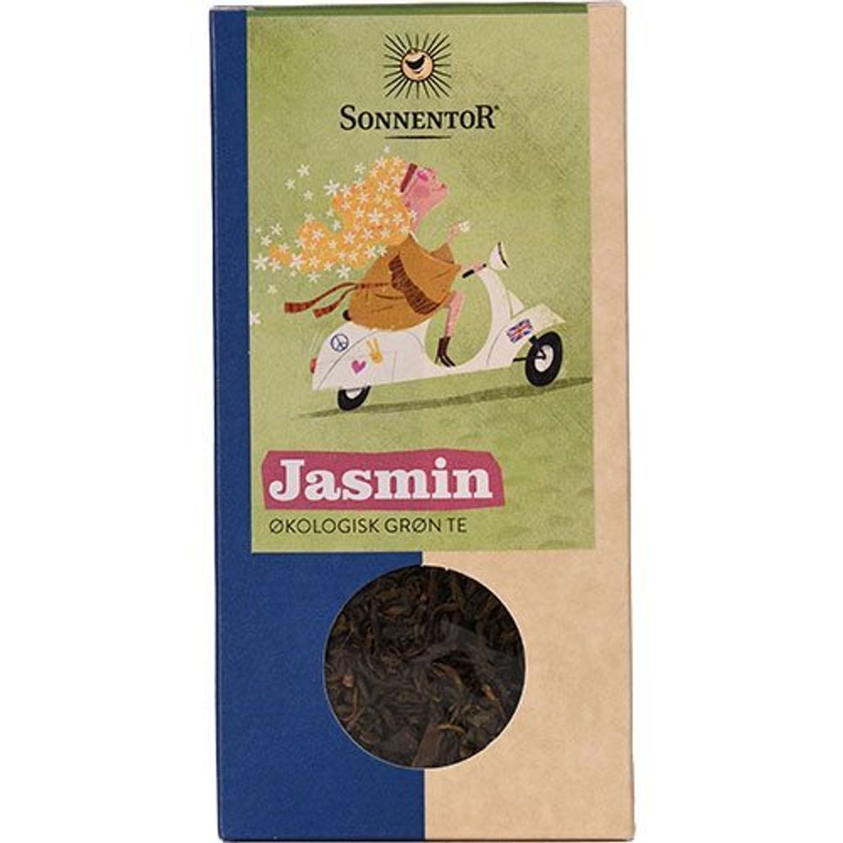 Sonnentor Grøn te jasmin Ø, 100g