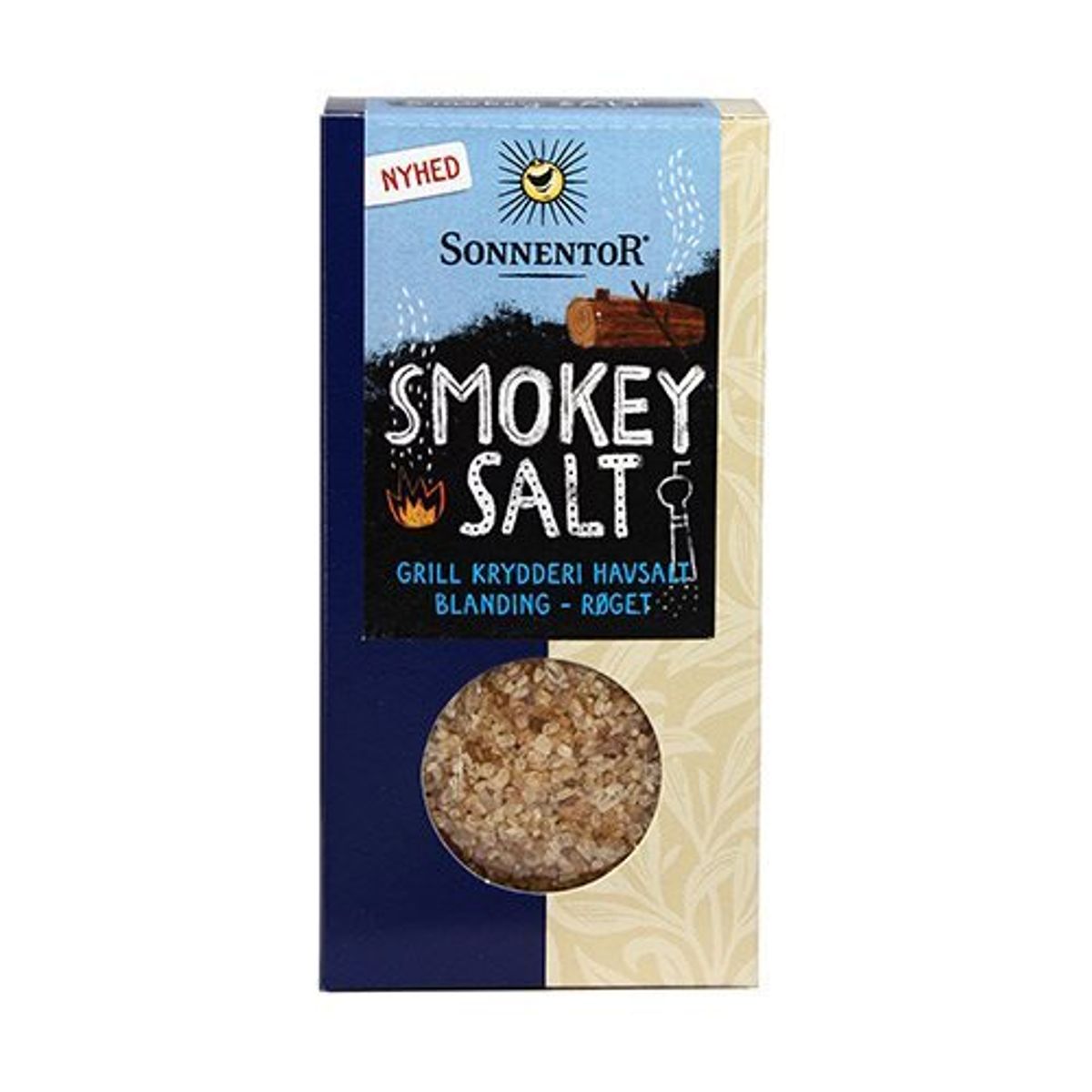 Sonnentor Røget havsalt Smokey Salt, 150g