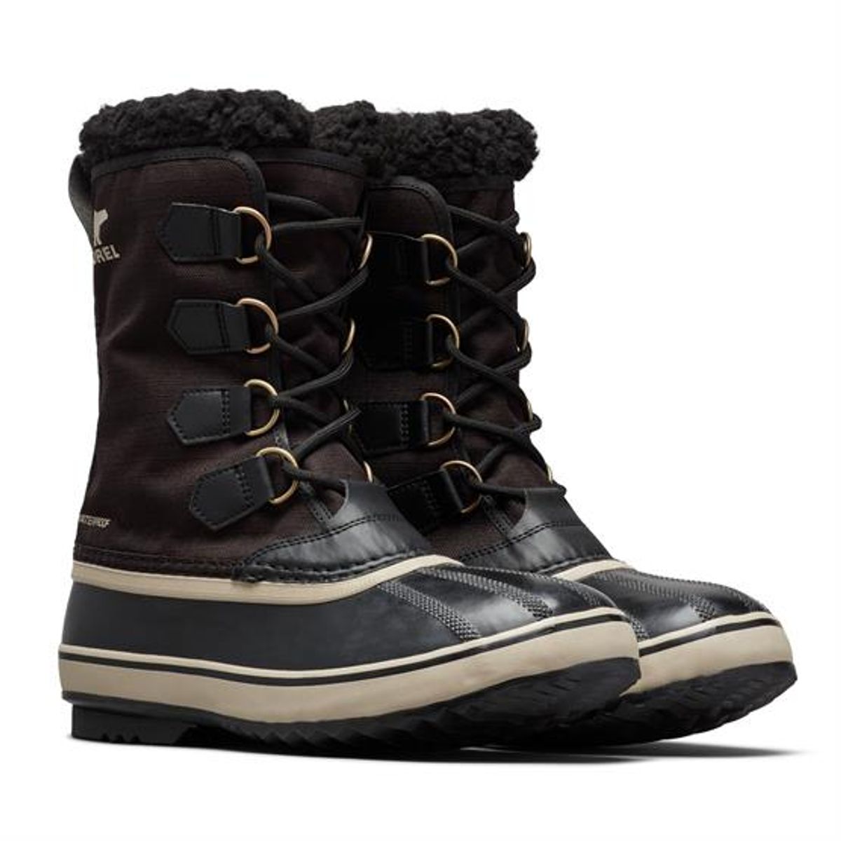 Sorel 1964 Pac Nylon Mens, Black / Ancient