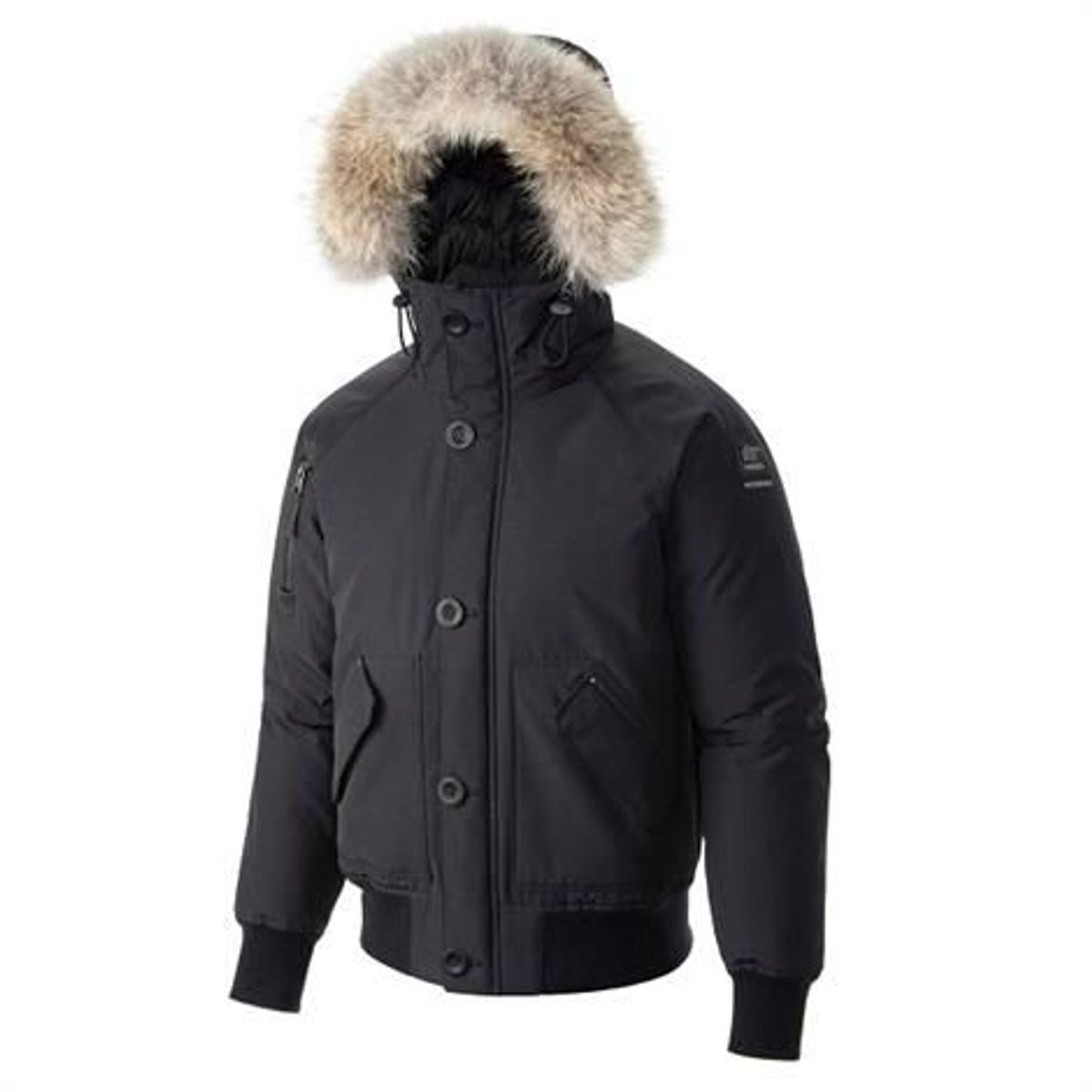 Sorel Caribou Bomber Herre, Black