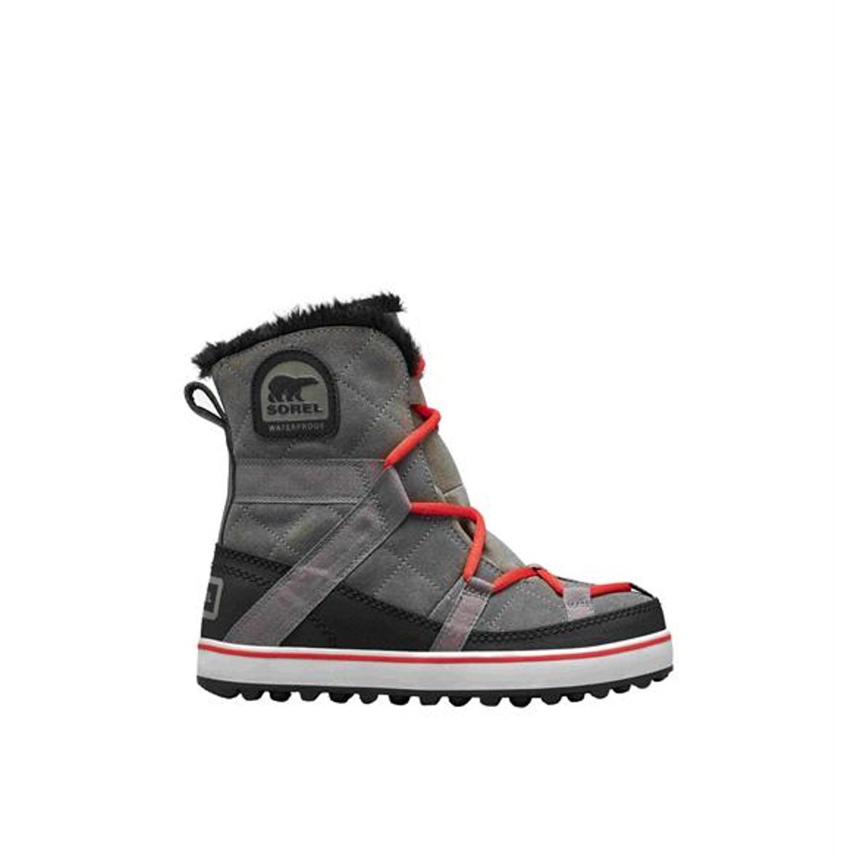 Sorel Glacy Explorer Shortie WP Womens, Quarry