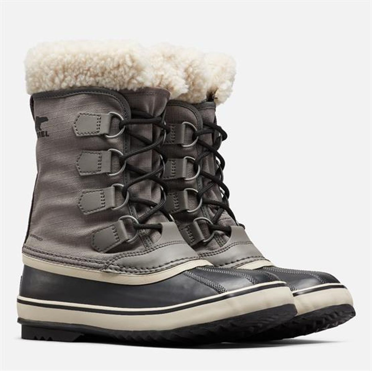 Sorel Winter Carnival WP Womens, Quarry / Black